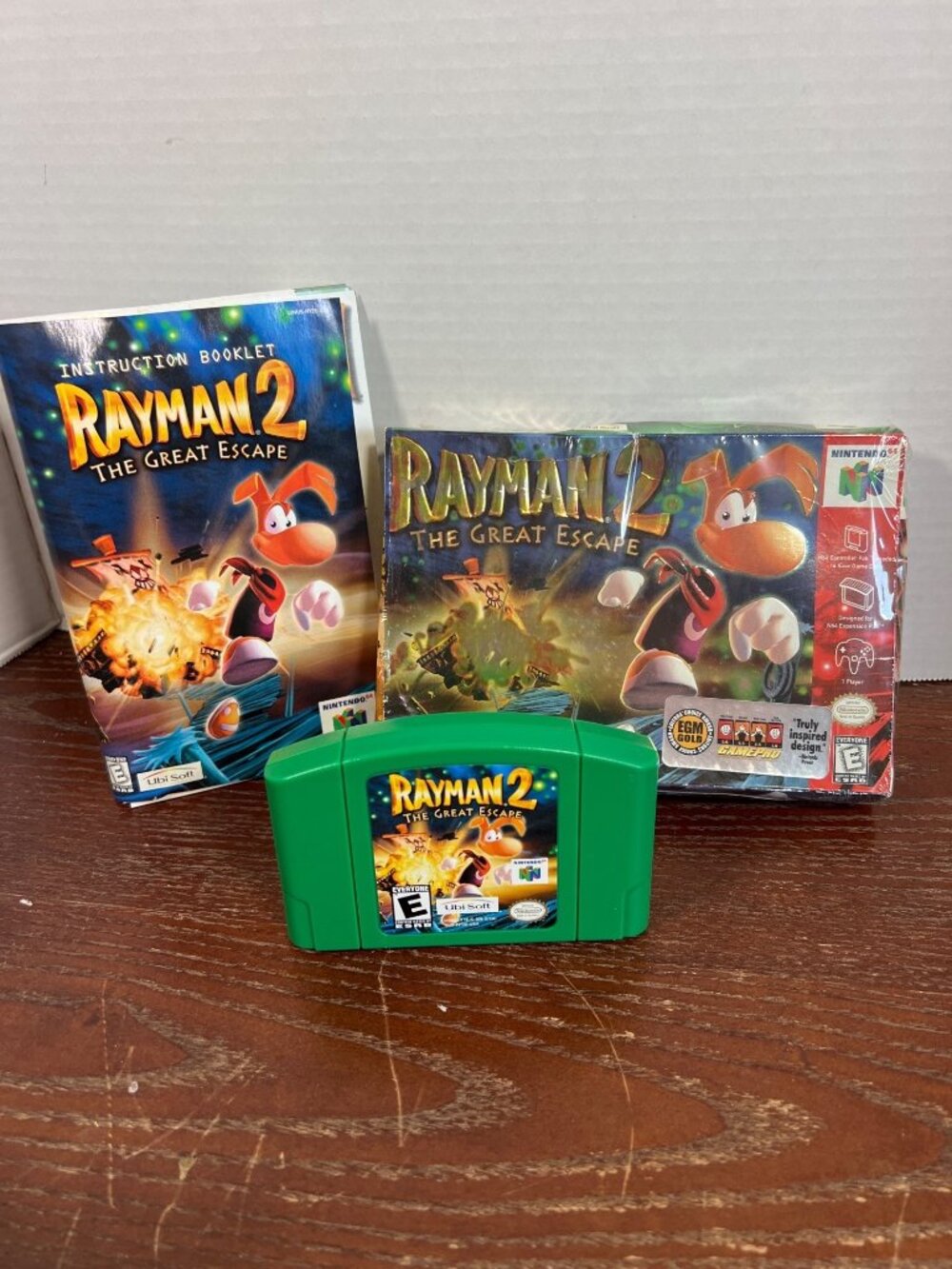 Rayman 2: The Great Escape Nintendo 64 Complete In Box With Manual & Cartridge T